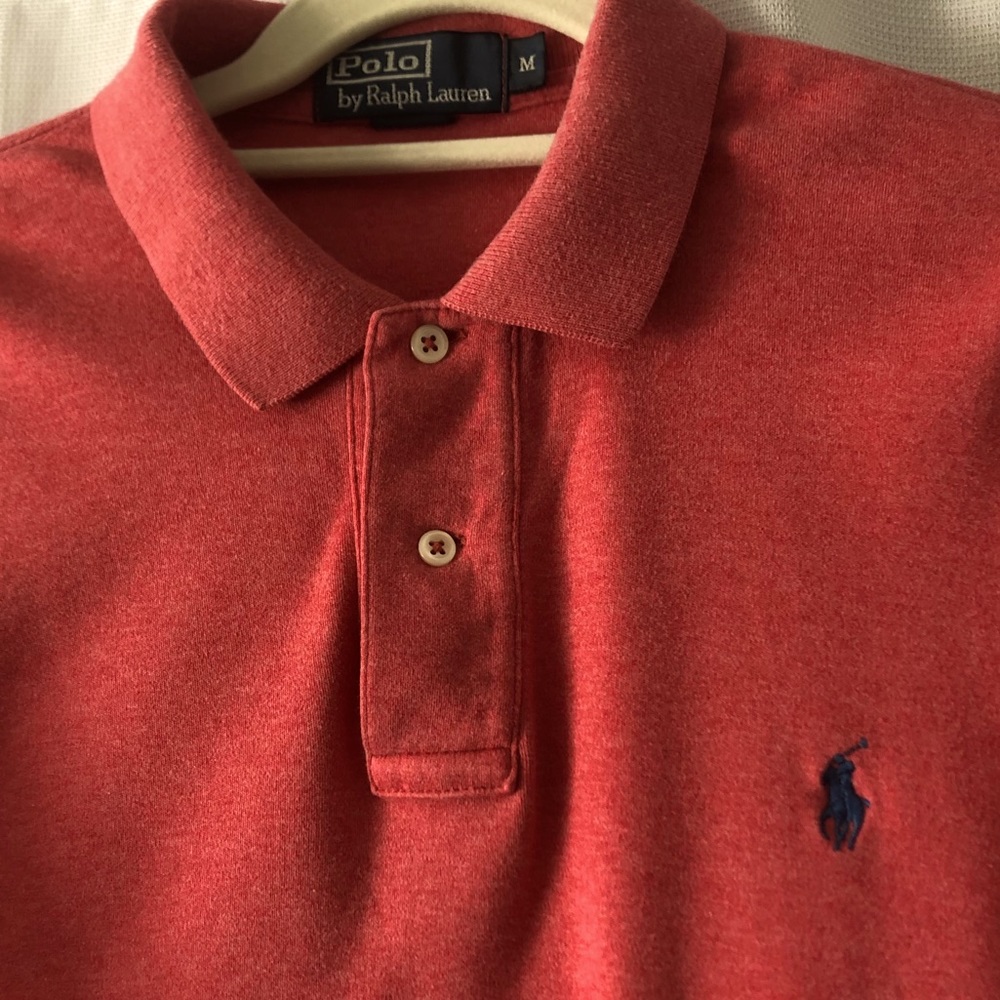 Red Polo by Ralph Lauren Collar shirt, Medium